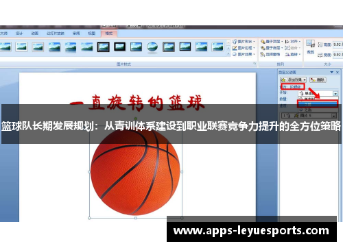 篮球队长期发展规划：从青训体系建设到职业联赛竞争力提升的全方位策略