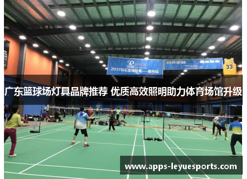 广东篮球场灯具品牌推荐 优质高效照明助力体育场馆升级