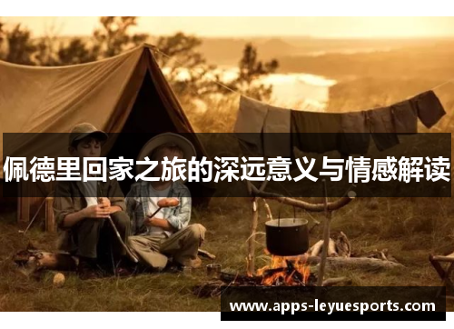佩德里回家之旅的深远意义与情感解读